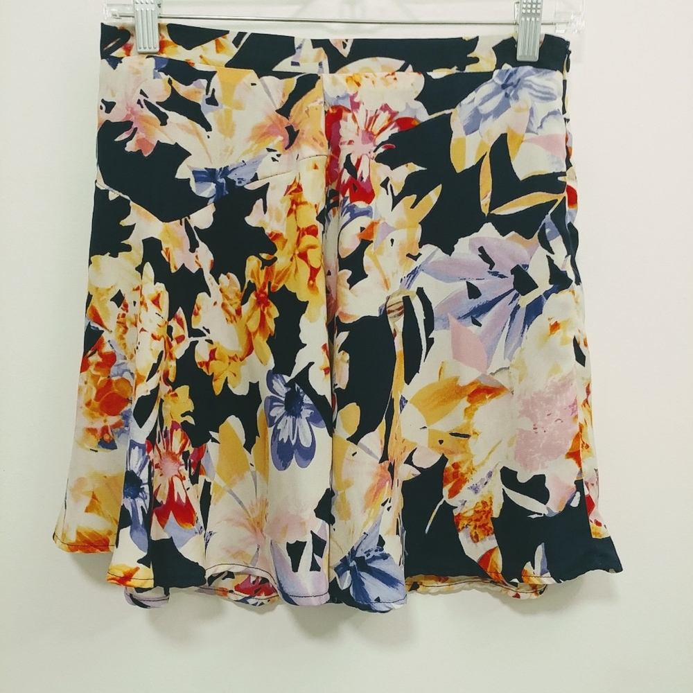 Three Eighty Two-floral skirt-S-multicolor